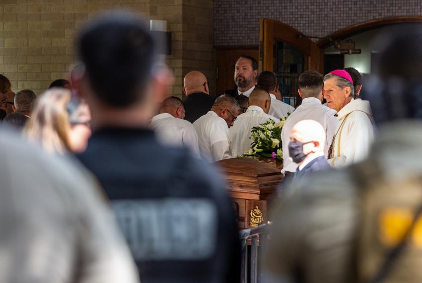 Teacher Irma Garcia and husband Joe Garcia buried together in Uvalde